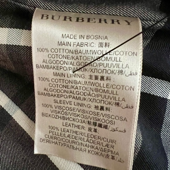 BURBERRY | Double Breasted Trench Coat Beige Cream Heritage UK 6 US 4 - Picture 15 of 16